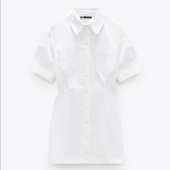 Zara Dresses & Skirts - 💨 ZARA SHORT POCKET DRESS TRF 💨